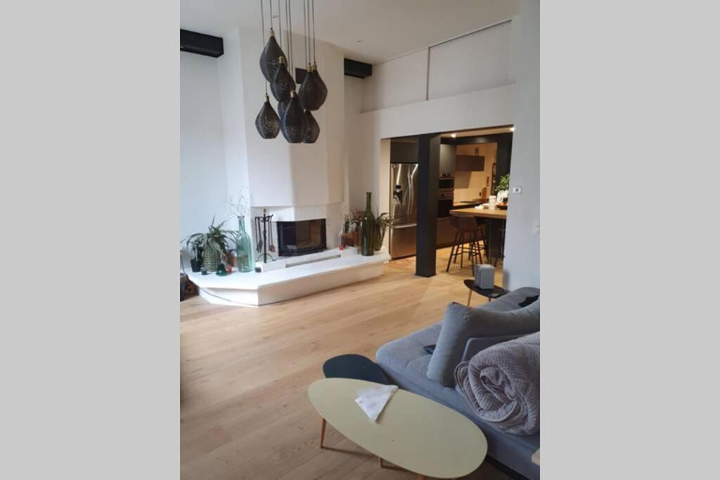 Loft De Type Industriel Et Spacieux Ница Екстериор снимка